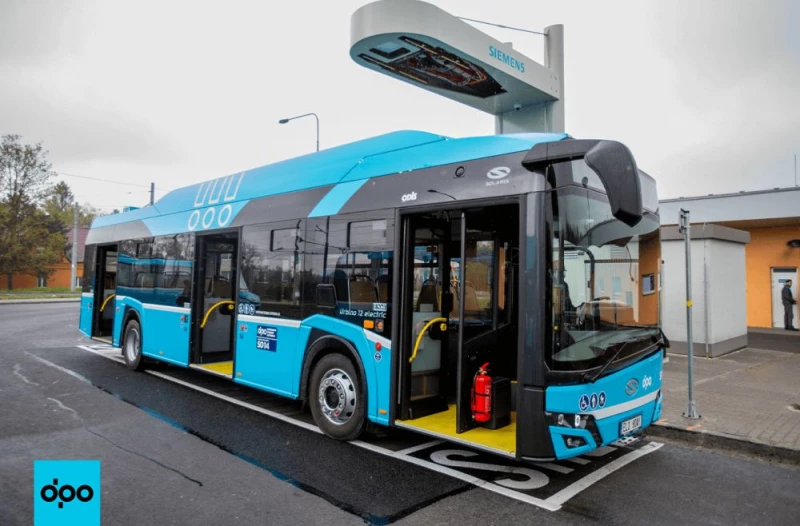 Co dzięsiąty autobus w Ostrawie będzie elektryczny
